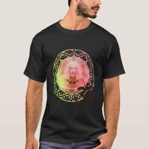 T-shirt Mandala Namaste Spirituel Yoga Bouddha Mode Vêteme