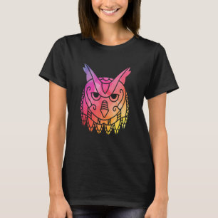 T-shirt Mandala Owl Nordic Viking Bird