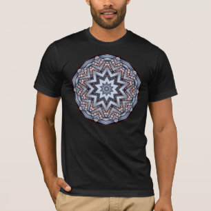 T-shirt Mandala plié d'angles - chemise
