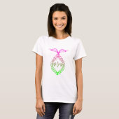 T-shirt Mandala pointillé (Devant entier)
