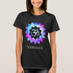 T-shirt Mandala spirituel de fleur de Lotus de symbole du
