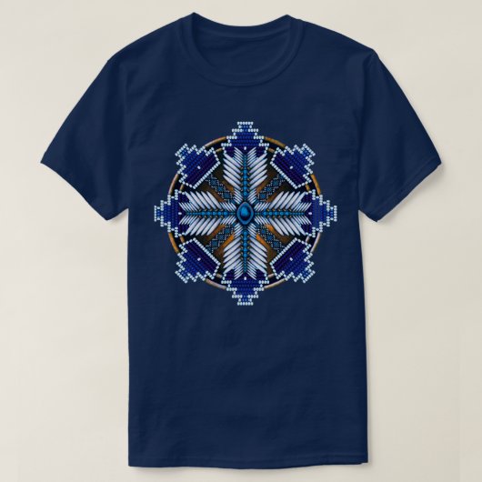 T-shirt Mandala style amérindien (Design devant)