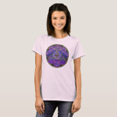 T-shirt Mandala Tara de déesse (Devant entier)