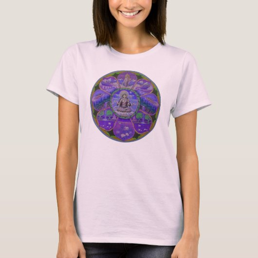 T-shirt Mandala Tara de déesse (Devant)