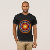 T-shirt Mandala tôt 2 (Devant entier)