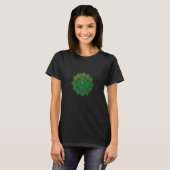 T-shirt Mandala végane (Devant entier)