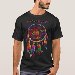 T-shirt Mandan Amérindiens Rêves colorés