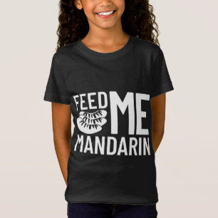 T-Shirt Mandarin Orange Arbre Fruit Plante Jus Canne Frais