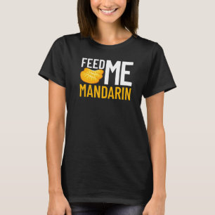 T-shirt Mandarin Orange Arbre Fruit Plante Jus Canne Frais