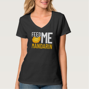 T-shirt Mandarin Orange Arbre Fruit Plante Jus Canne Frais