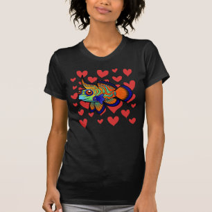 T-shirt Mandarin / Poisson dragon Amour