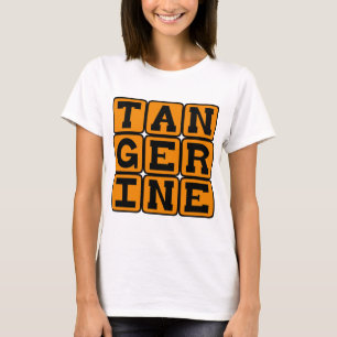 T-shirt Mandarine, Fruit et Couleur