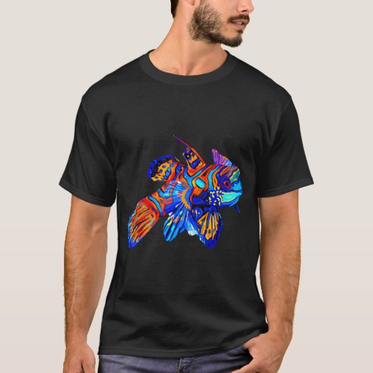 T-shirt Mandarinfish vibrant (Devant)