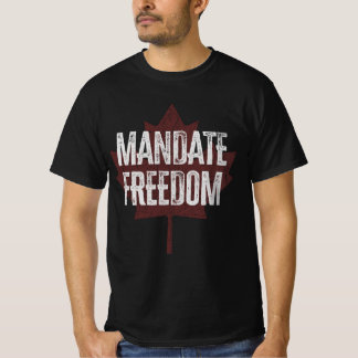 T-shirt Mandat Liberté | Canada Freedom Convoy 2022