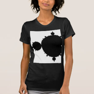 T-shirt Mandelbrot noir