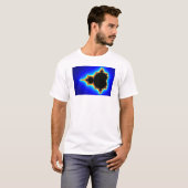T-shirt Mandelbrot original a placé 03 - fractale (Devant entier)