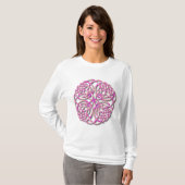 T-shirt Mandella rose (Devant entier)