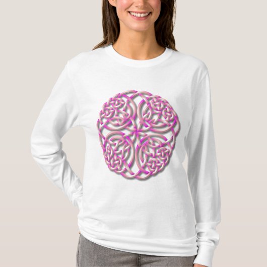 T-shirt Mandella rose (Devant)