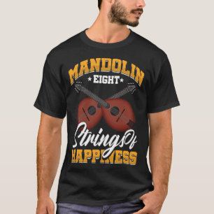 T-shirt Mandolin Lover Player Chaîne Instruments Bluegrass