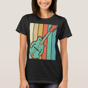 T-shirt Mandolin Lover Player Funky Retro Bluegrass Mandol