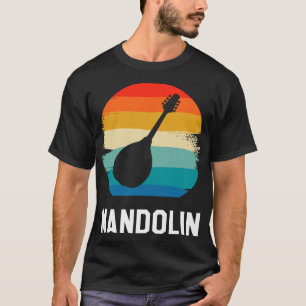 T-shirt Mandolin Lover Retro Vintage Classic Mandolin Play