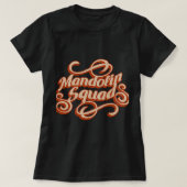 T-shirt Mandolin Lover Squad Funny Musicien Notes musicale (Design devant)
