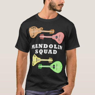 T-shirt Mandolin Lover Squad Musique Band