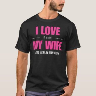 T-shirt Mandolin Serenade Tee - Pluck Love and Laughter wi