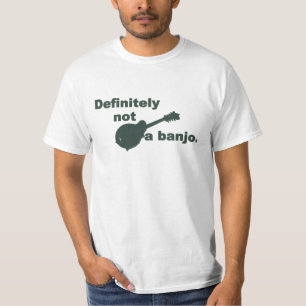 T-shirt Mandoline -- Certainement pas un banjo