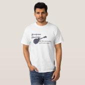T-shirt Mandoline de Bluegrass - toute la percussion que (Devant entier)