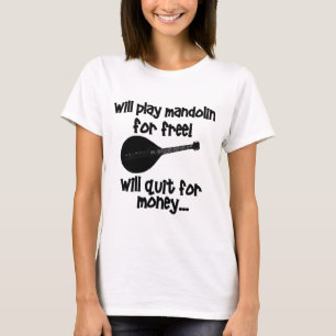 T-shirt mandoline drôle