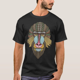 T-shirt Mandrill Baboon