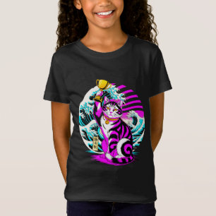 T-Shirt Maneki-neko victorieux - Chat de la Chance Japonai