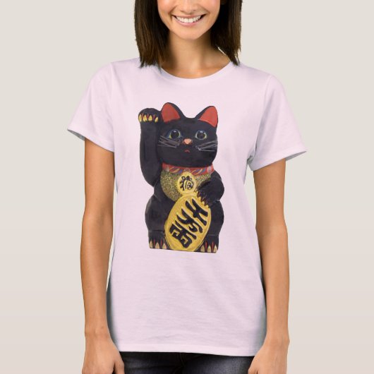 T-shirt Maneki noir (Devant)