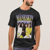 T-shirt Maneskin Måneskin (Devant)