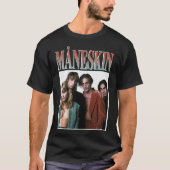 T-shirt Maneskin Måneskin       (Devant)