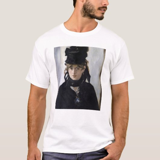 T-shirt Manet - Berthe Morisot with a bouquet of violets (Devant)
