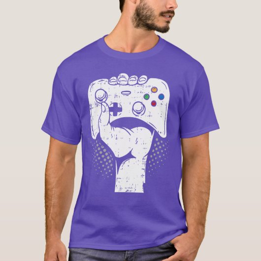 T-shirt Manette de jeu Console de jeu Manette de jeu Cool (Devant)