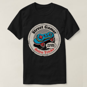 T-shirt Manette de skate Street Gamer Retro Tricks