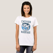 T-shirt Maneuse de poisson-chat (Devant entier)