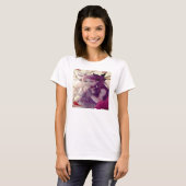 T-shirt manga coupé (Devant entier)