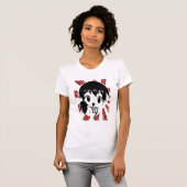 T-shirt Manga heureux (Devant entier)