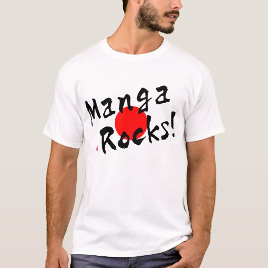 T-shirt Manga Rocks ! (Devant)