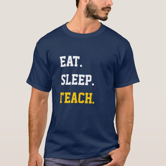T-shirt Mange Apprentissage du sommeil (Devant)