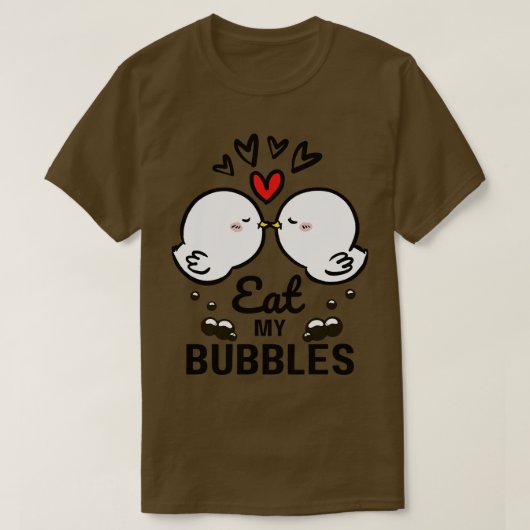 T-shirt Mange mes bulles (Design devant)