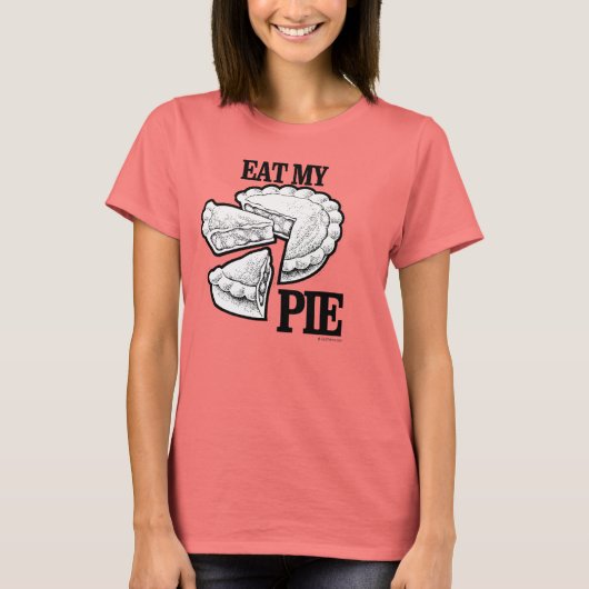 T-SHIRT MANGE MON PIE (Devant)