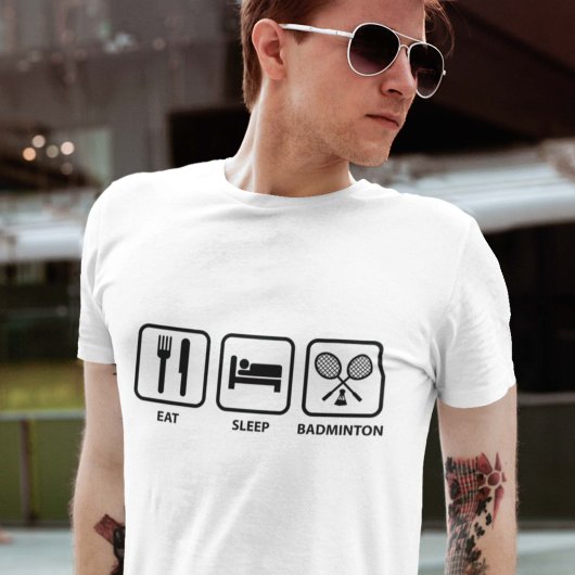 T-shirt Mange Sleep Badminton