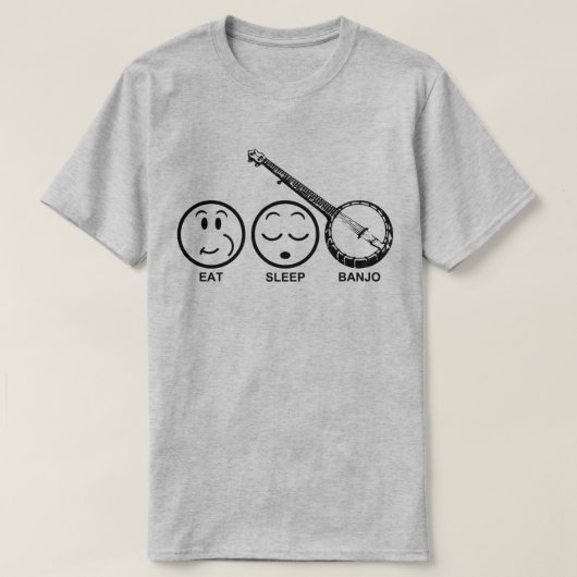 T-shirt Mange Sleep Banjo (Design devant)
