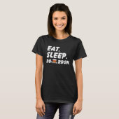 T-shirt Mange Sleep Bourbon (Devant entier)
