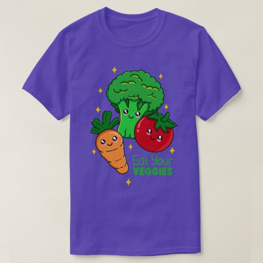 T-shirt Mange tes Légumes (Design devant)